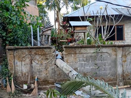 Dampak Gempa di Desa Tajun: Rusak Bangunan Warga dan Pura, Kerugian Ditaksir Capai Rp 500 Juta
